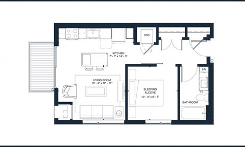 1300 W Lake Street 1-2 Beds Apartment for Rent - Photo Gallery 38